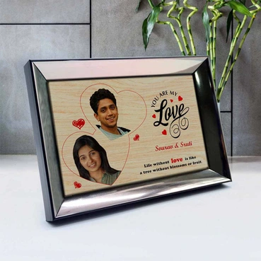 Photo with Premium Frame Gift for Love &amp; Couple